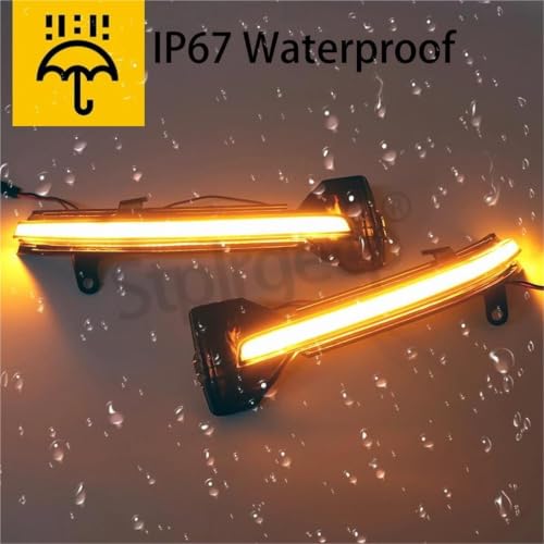 Intermitente dinámico LED indicador de espejo retrovisor BMW G38 G20 G30 RHD 2pcs 7