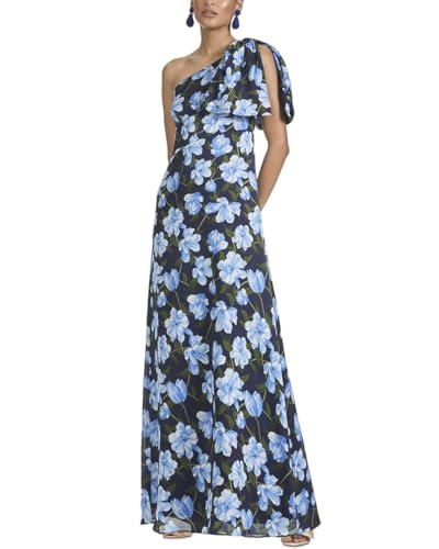 Chelsea Gown - Ocean Blue Magnolia