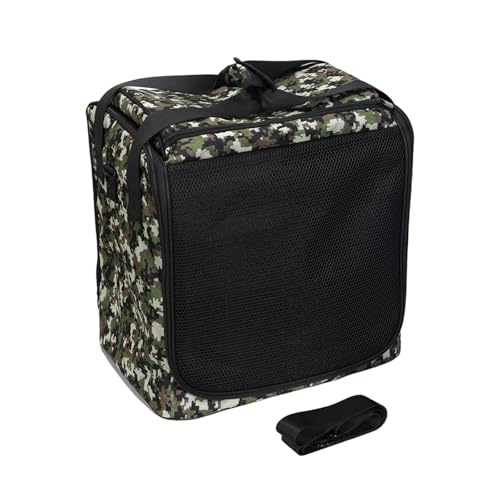 UncleS Bolsa De Almacenamiento para Sistemas De Sonido para Viajes Construcción a Prueba De Polvo Flujos De Aire Orificio De Ventilación Estuche Plegable para Altavoces Encore2 Bolsa De Transporte