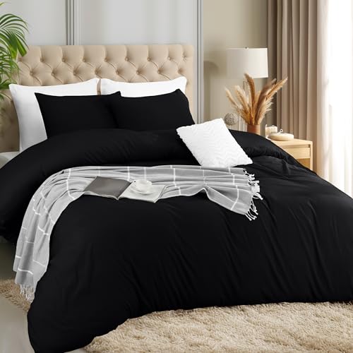 Bettbezug für Doppelbett/Doppelbett, 2-teilig, Polyester mit Reißverschluss – Ansicht 1