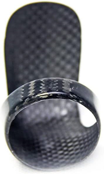Real Carbon Fiber Gear Shift Knob Shifter Head Cover Trim Fit for Lexus is ES NX GS (Carbon Fiber Black)