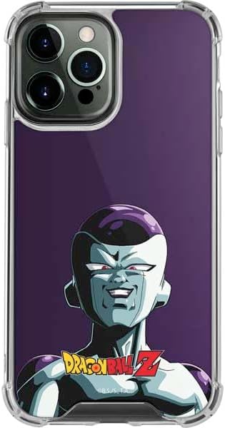 Skinit Clear Phone Case Compatible with iPhone 14 Pro Max - Officially Licensed Dragon Ball Z Frieza Design