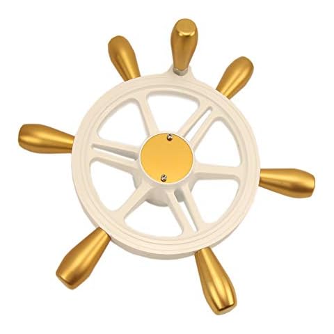 Woqi WH007 Marine Steering Wheel (White) Cover