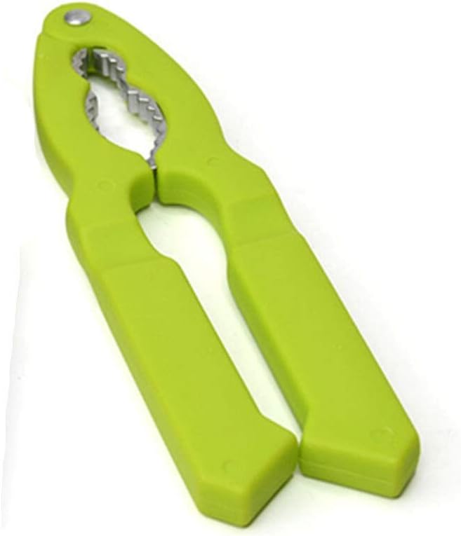 Multi-Function Kitchen Tool Nut Cracker Sheller Walnut Cracker Stainless Steel Opener Tool Nutcracker Kitchen Accessories Nutcrackers/Walnut Cracker (Color : White) (White)