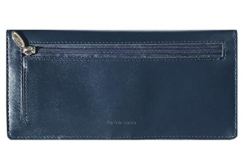Image of Big Skinny Women's Slimvelope Leather Tri-Fold Checkbook Slim Wallet, Holds Up to 40 Cards