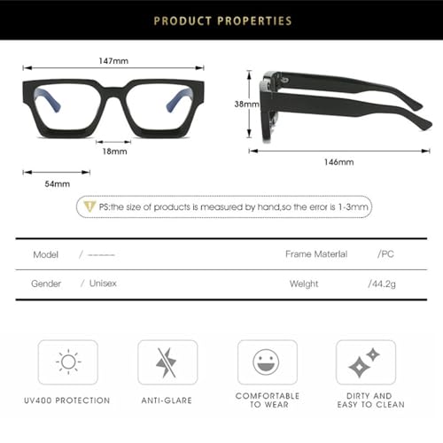 Lunettes rétro légères pour souligner le regard sans fatigue visuelle
