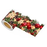 Cabilock Festivalrandbesatz 18m Rolle, Selbstklebend, Weihnachten Event