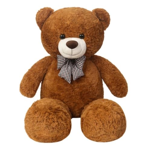 �e�f�B�x�A�l�` �D������ݐl�` �q���̒a�����v���[���g �ʂ������ �傫�ȃe�f�B�x�A �ޏ� ���� �q�� �o�����^�C���f�[ �N���X�}�X (80cm,�_�[�N�u���E��) [���s�A���i]