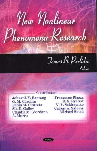 New Nonlinear Phenomena Research