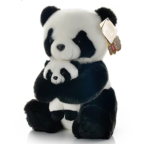 12 Inch Parent-Child Panda Plush Toys Mum and Baby Panda Stuffed Toys by Backlood Toys - Used condition - US$19.77