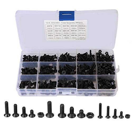 Zerodis 460PCS Zpt{gZbg ZplW M{g Yf| M3 M4 M5 [P[Xt dqi DIYŒ