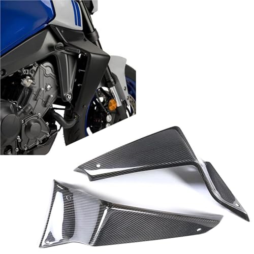 Aileron fixe MT-09 pare-brise et panneau protection latéral moto carbone