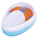 Electric Nail Soaking Bowl Manicure Soaking Bowl Bubble Jet Spa Massage Hand Bowl Nail Care Salon Machine for Softening Cuticles to Get Manicure