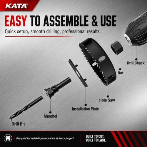 KATA 25-Piece Hole Saw Kit