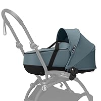 Stokke YOYO Liegewanne, Aqua - Für Babys bis 6 Monate oder 9 kg - Enthält halbharte Schale, Doppelmatratze und Fußabdeckung - Erfordert YOYO-Rahmen (separat erhältlich)