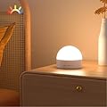 Kintion Night Light, Portable LED Night Light, Dimmable 6 Color Lighting Nursery Night Lamp (with RGB Mode), Soft Eye Caring Night Light for Sleep Aid, 1pcs