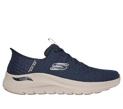 Image of Skechers Mens Slip-ins: Arch Fit 2.0 - Look Ahead Knit Lace Up Slip on Sneakers
