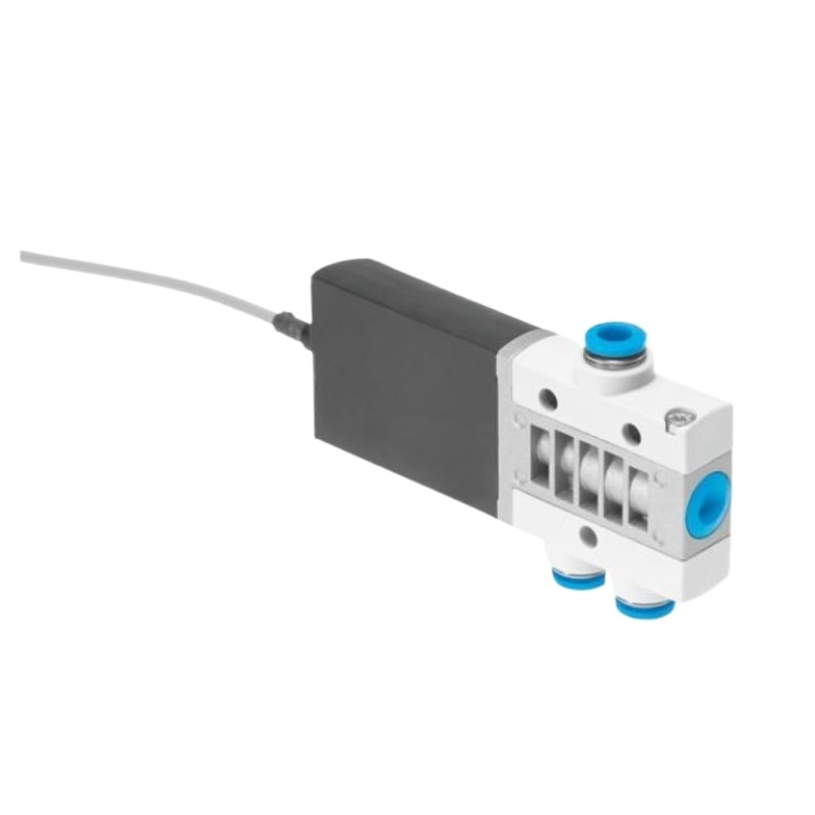 Electroválvula 525153 MHE3-MS1H-3/2G-QS-6-K, electroválvula neumática para Suministro de Agua en Edificios y automatización Industrial.