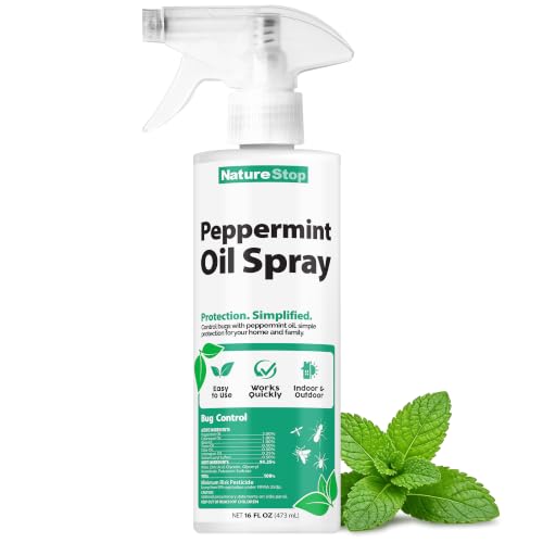 NatureStop Peppermint Oil Insect Repellent Spray (16oz)