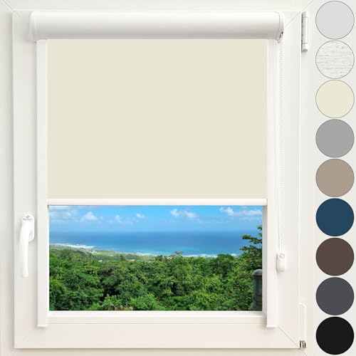 Kassettenrollo Thermorollo Verdunkelungsrollo Fenster Rollo mit...