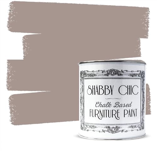 Shabby Chic Chalk Based Furniture Paint, Latte - 250 ml | Distressed Matt Finish for Furniture, Home Decor or DIY Projects | Interior & Exterior | Non-Sand, Suitable for Wood, Plastic & Metal