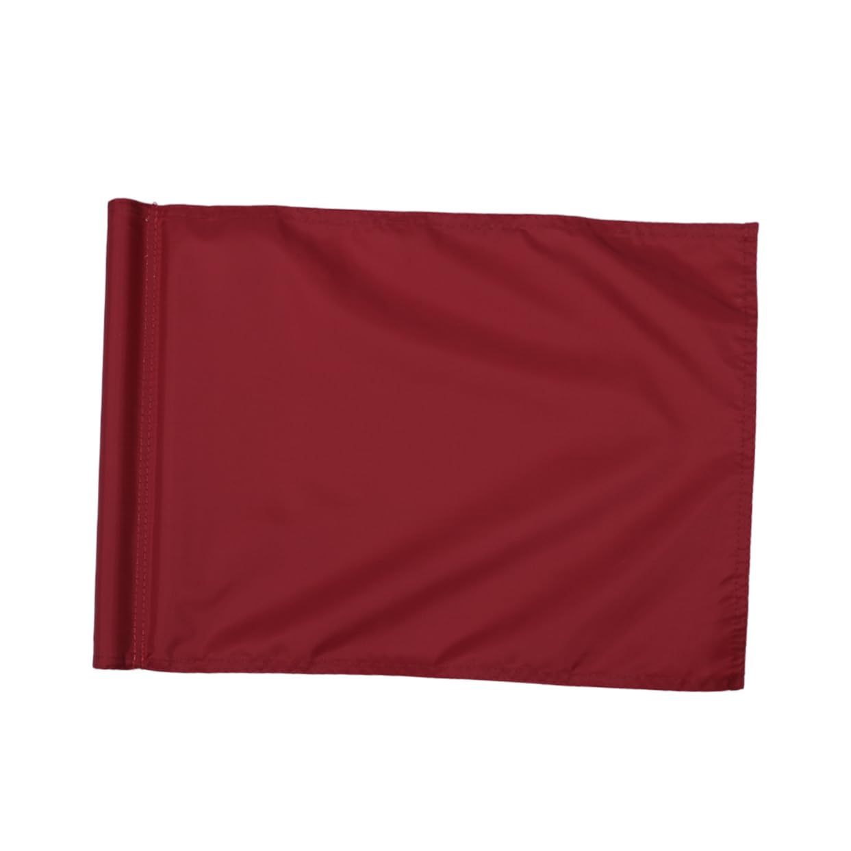 SEWOART Mini Golf Practice Flag Monochrome Red Putting Flag for Use Lightweight and Durable for Golf Training and Practice Sessions