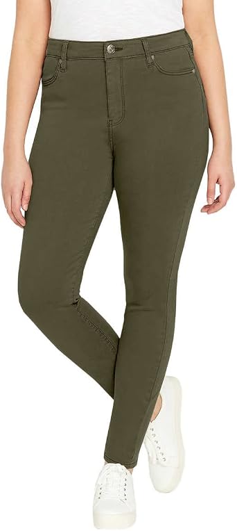Buffalo David Bitton Womens Hanna High Rise Soft Stretch Skinny Pant