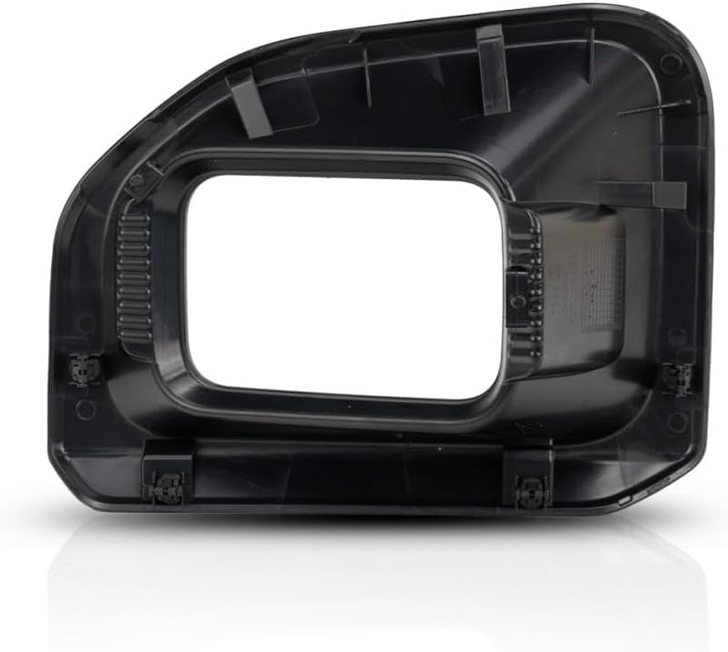 DAT AUTO PARTS Front Right Passenger Side Fog Light Hole Cover Bezel Trim Molding Insert Replacement For 2020-2022 Ford F450 F550 Super Duty Pickup Truck Black Textured Plastic FO1039219 LC3Z17C754AA