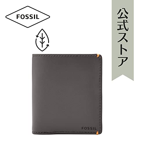 Fossil PU Mens Two Fold Wallet(Free Size, Grey), GREY, free size, Casual4