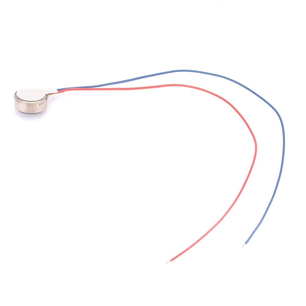 Motore piatto vibrante piatto 0.02W 0.08A di CC 3V micro parte vibrante adesiva del motore di vibrazione 8x3mm per i telefoni cellulari, cercapersone, braccialetto intelligente, attrezzatura di