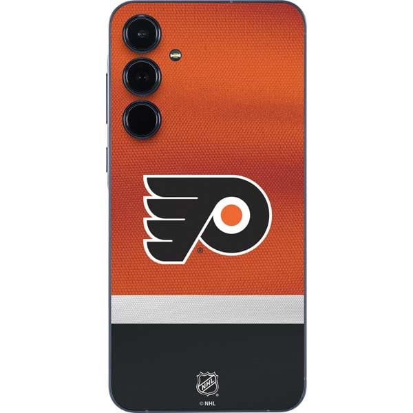 Skinit Decal Phone Skin Compatible with Galaxy A36 5G - Officially Licensed NHL Philadelphia Flyers Alternate Jersey Design