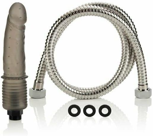 [WALLER PAA] Shower Shot Water Dong Dildo Butt Plug Douche Enema Anal Vaginal Cleansing