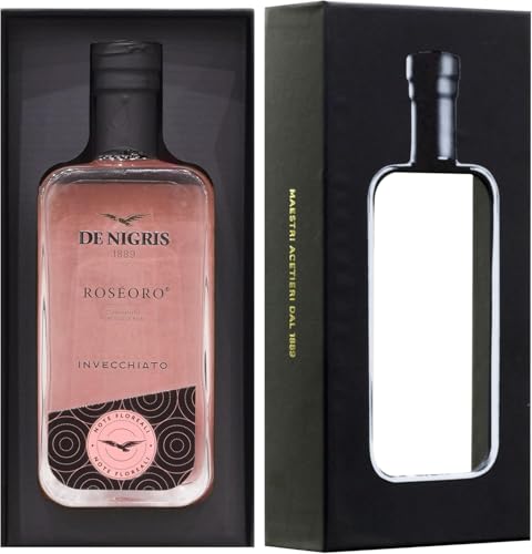 De Nigris Aderezo Rosèoro | Condimentos Vinagre agridulce | Condimento con Notas Florales | Condimentos, 250ml