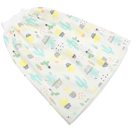 Toyvian Pantalones de Entrenamiento para Bebés Impermeables Falda, Pañales Reutilizables Cactus, Ropa Interior Transpirable y Lavable para Entrenamiento y Uso Nocturno