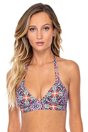 Image of Swim Systems Women's Standard Lovebirds Halter Bikini Top Swimsuit