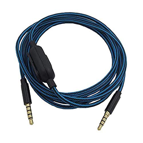 Twaxl Logicool Astro A10 A40 A30用ポータブルヘッドフォンケーブルオーディオコードライン