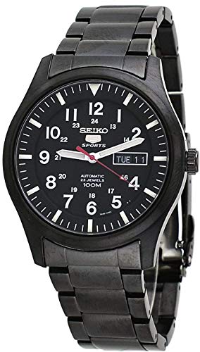 Preisvergleich Produktbild Seiko Herren Analog Automatik Uhr mit Edelstahl Armband SNZG17K1