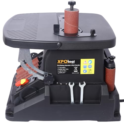 VroomAuto Vertical Oscillating Spindle and Belt Sander
