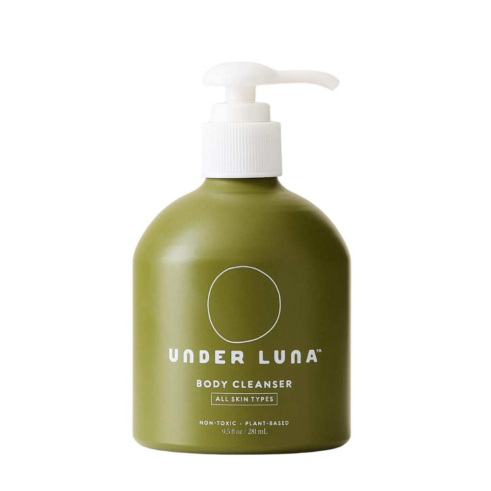 Under Luna Body Cleanser | Gentle Wash for Daily Use | Plant-Powered Cleanse with Soothing Botanicals | Non-Stripping & Safe for All Ages | Vegan & Non-Toxic | 9.5 fl oz