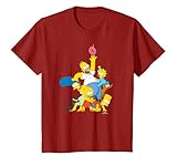 The Simpsons Family Donut Reach Camiseta