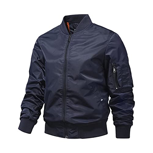 Blouson aviateur homme léger coupe-vent slim pour le sport et le quotidien