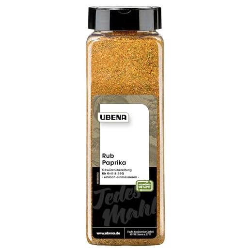 Ubena Paprika Rub Gewürzzubereitung (1 x 550 g)