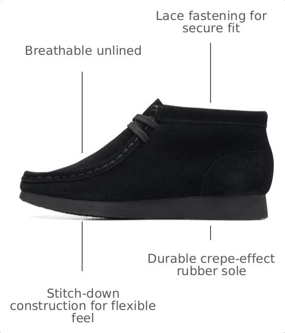 Image of Clarks - Kids Wallabee O Boot