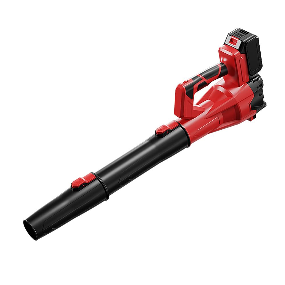 TYZDLSM Cordless Leaf Blower, 21V Handheld Blower, Lightweight Battery Powered Snow Blowers, 144km/h Max Airspeed, 680m³/h Peak Airflow, for Car, Workshop, Yard Cleaning