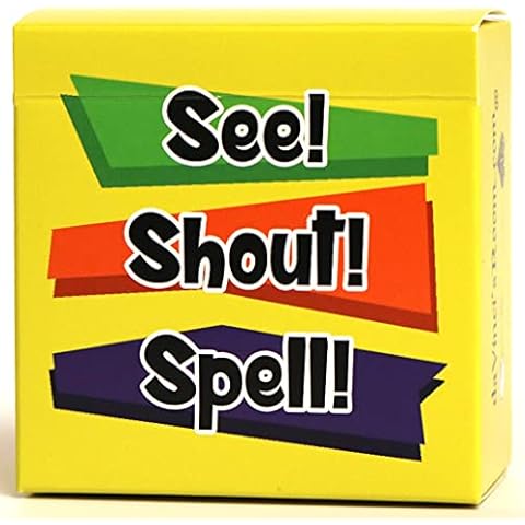 da Vinci's Room See Shout Spell - Spelling Word Search Card Game for Kids 6+ Cover