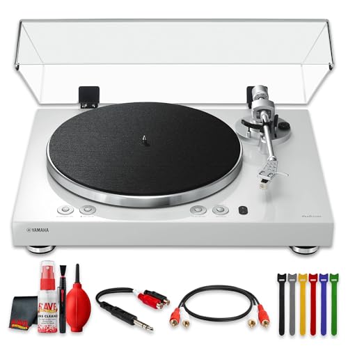 Wireless Turntable Bundle in White