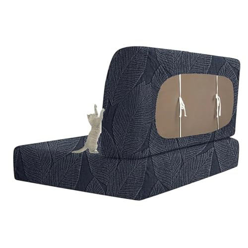 Fundas de cojín para caravana lavables y elásticas: protector de asientos gris oscuro 2
