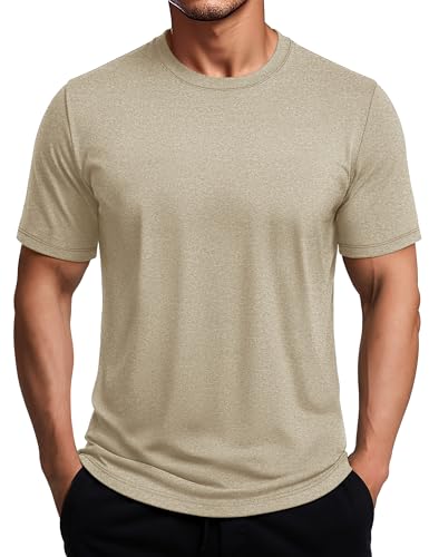 MAGCOMSEN Quick Dry Shirts for Men Workout Athletic Tee...