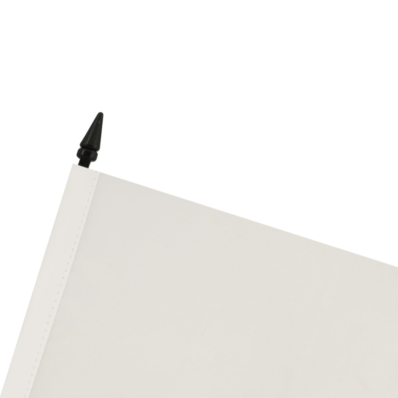 AZ FLAG Bandiera da Tavolo in Poliestere 100D, 15 x 10 cm, Bianco