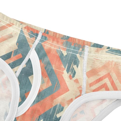 KLL Traditional Tribal Aztec Baby Boys Cotton Boxer Briefs Breathable Children Panties4